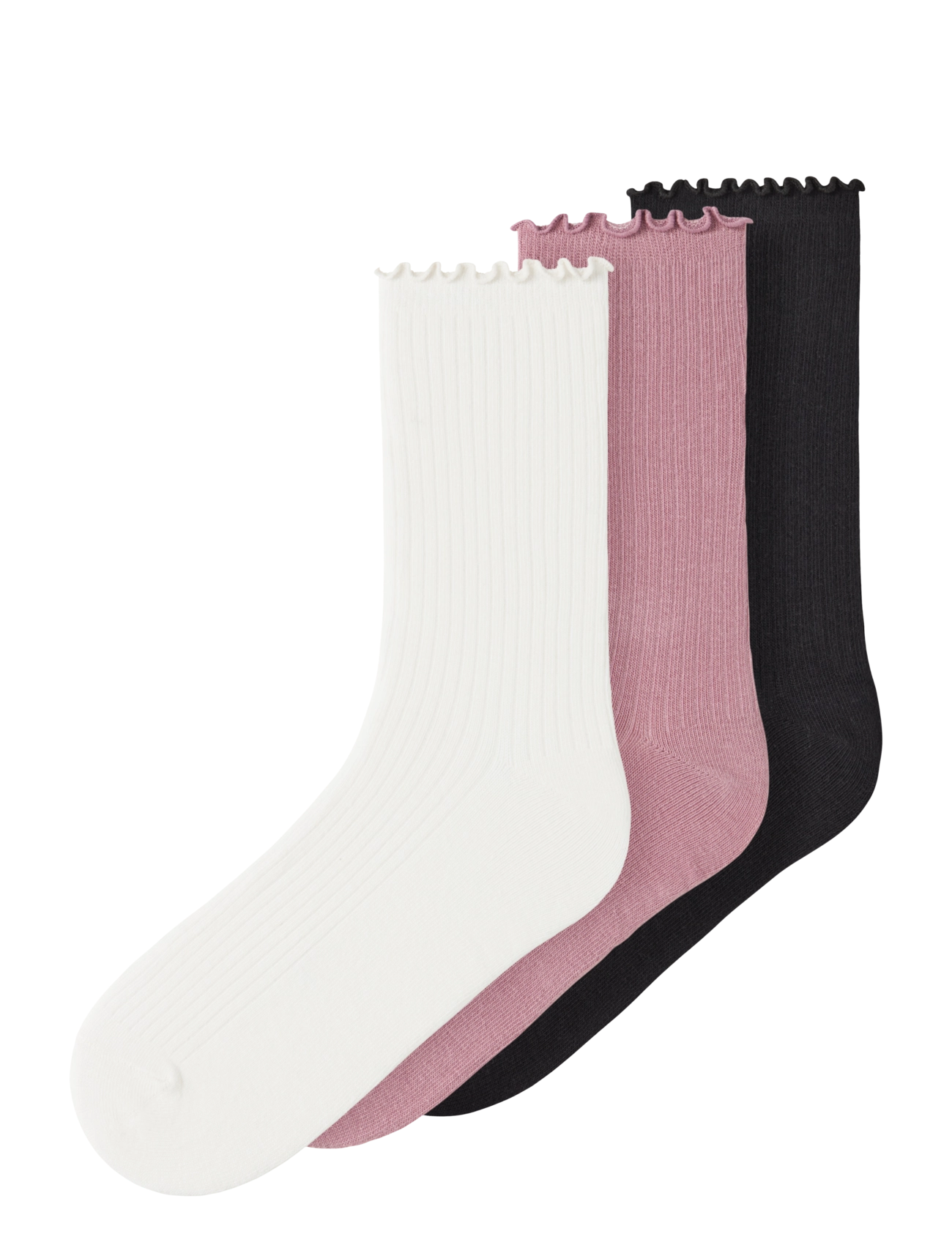 name it NKFOFANTI 3P SOCK - Strumpor & Tights - CLOUD DANCER / white