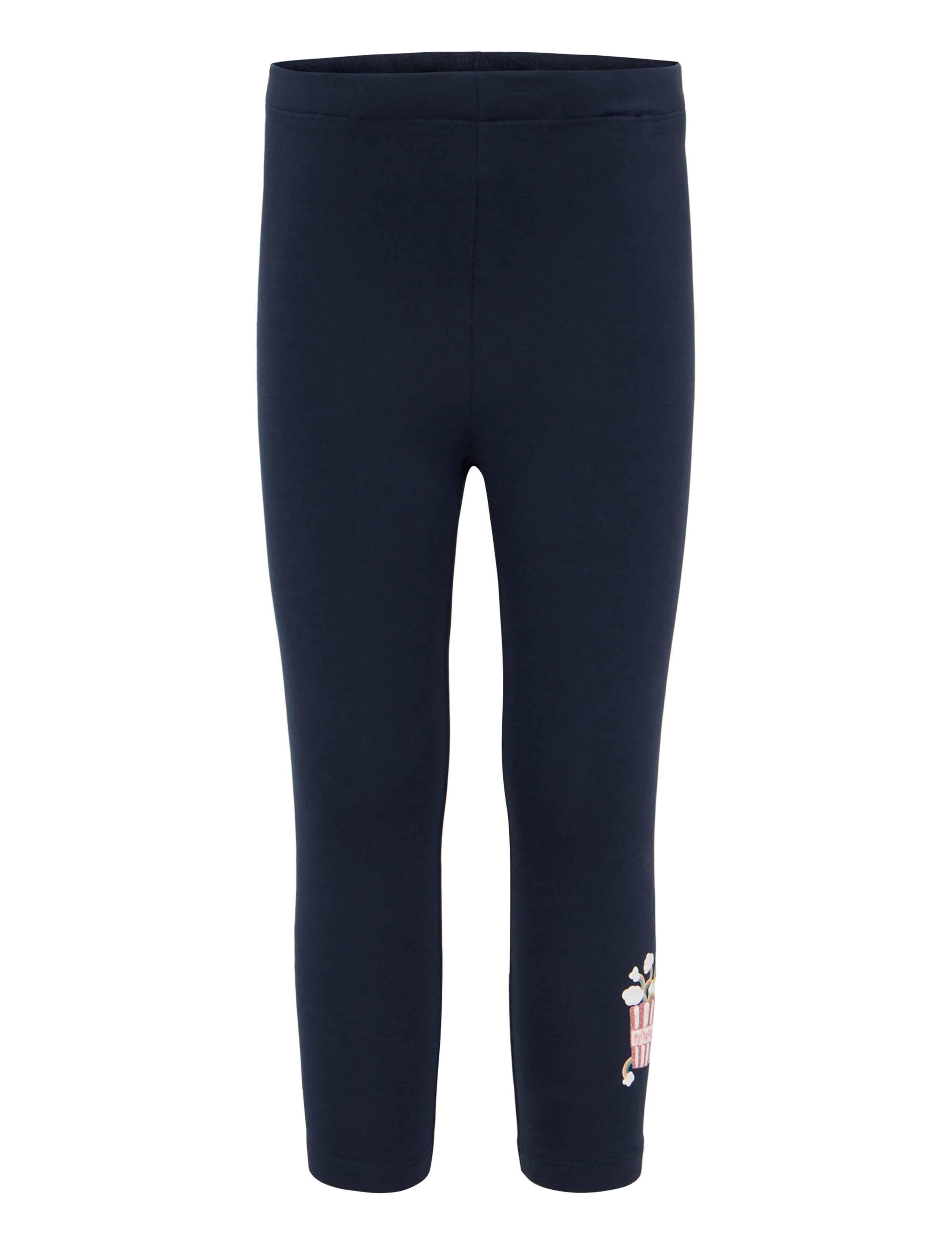 name it Nmfdittie Swe Legging Bru, Børn, Børne Leggings, Navy, Str: 92