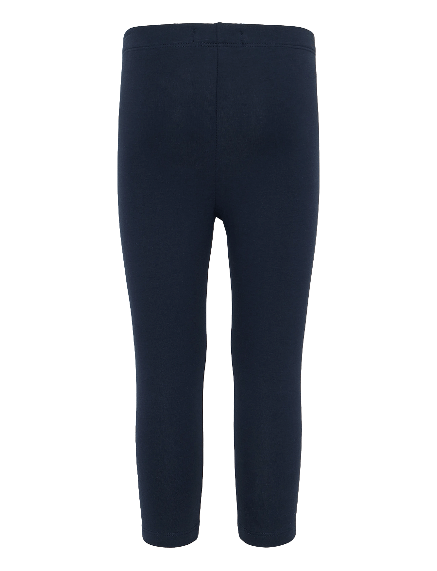 name it - NMFDITTIE SWE LEGGING BRU - leggings - navy blazer - 1