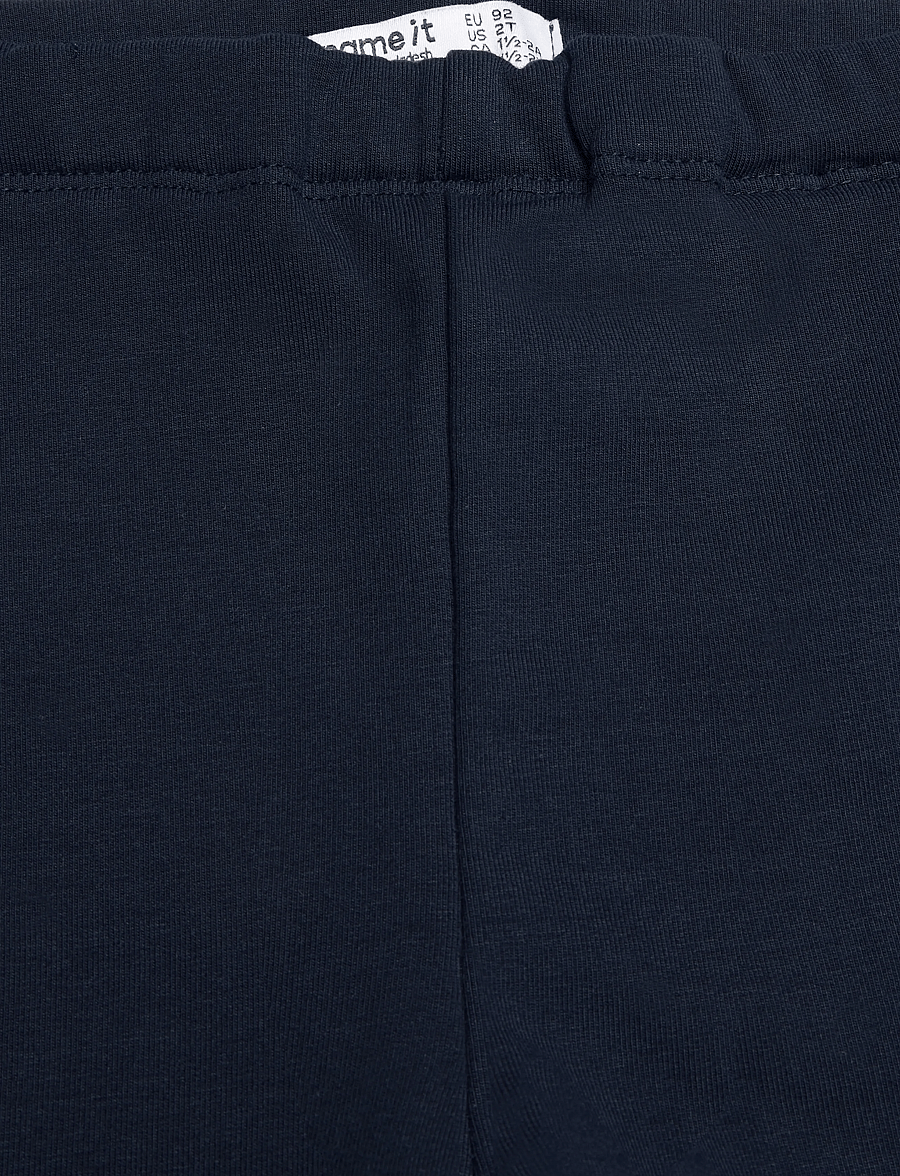 name it - NMFDITTIE SWE LEGGING BRU - leggings - navy blazer - 2