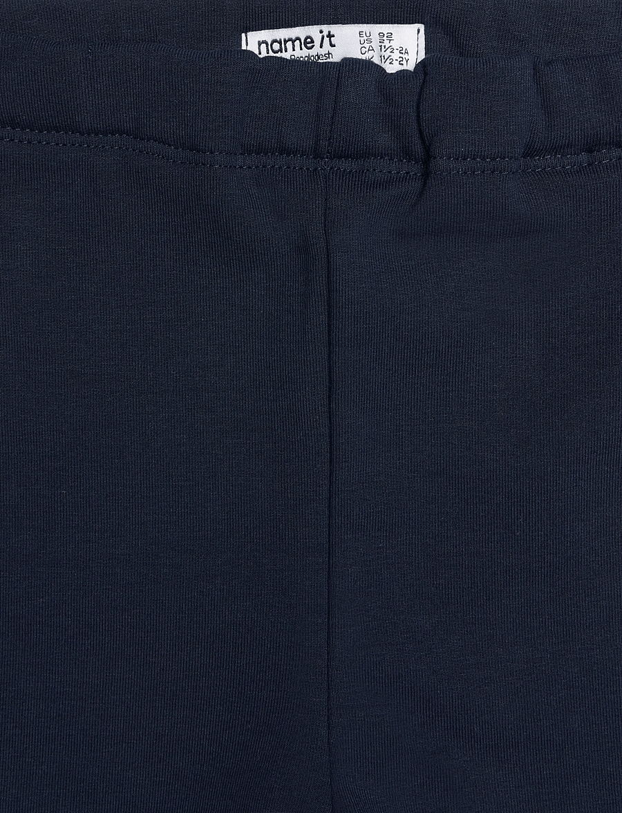 name it - NMFDITTIE SWE LEGGING BRU - leggings - navy blazer - 3