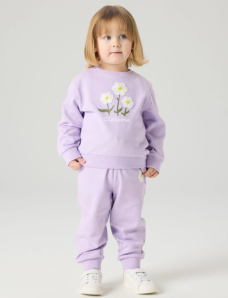 name it - NMFDANIEA NREG SWE PANT BRU - sweatpants - lavendula - 3