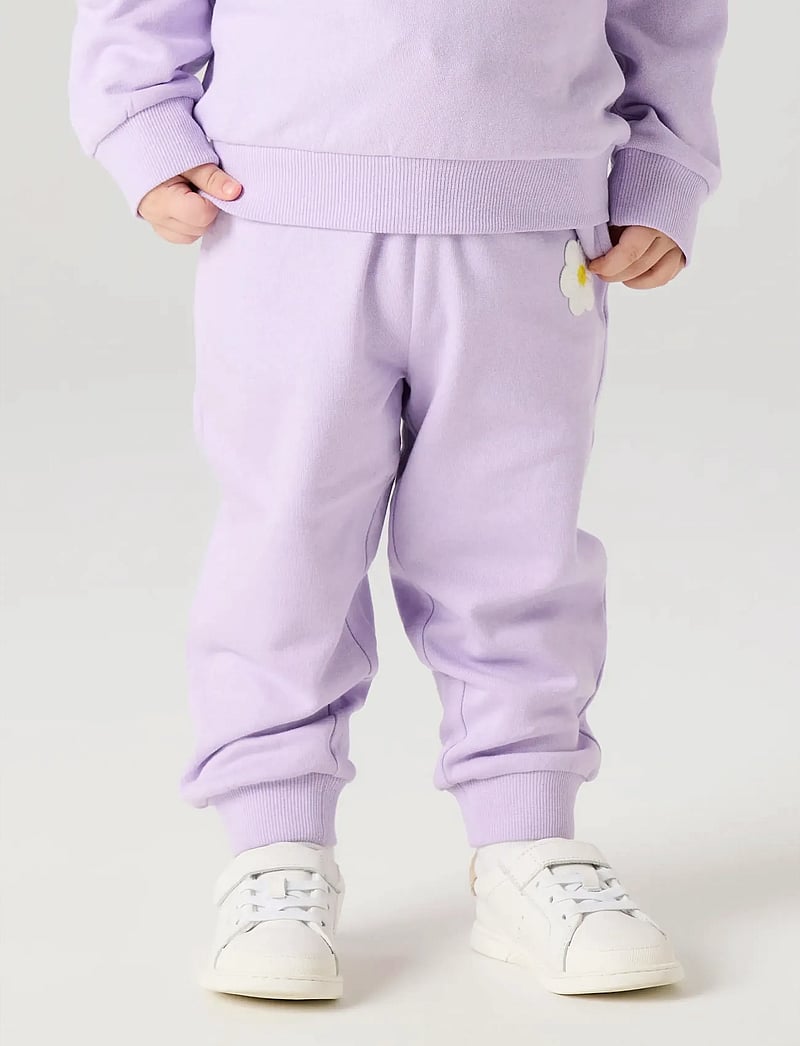 name it - NMFDANIEA NREG SWE PANT BRU - sweatpants - lavendula - 4