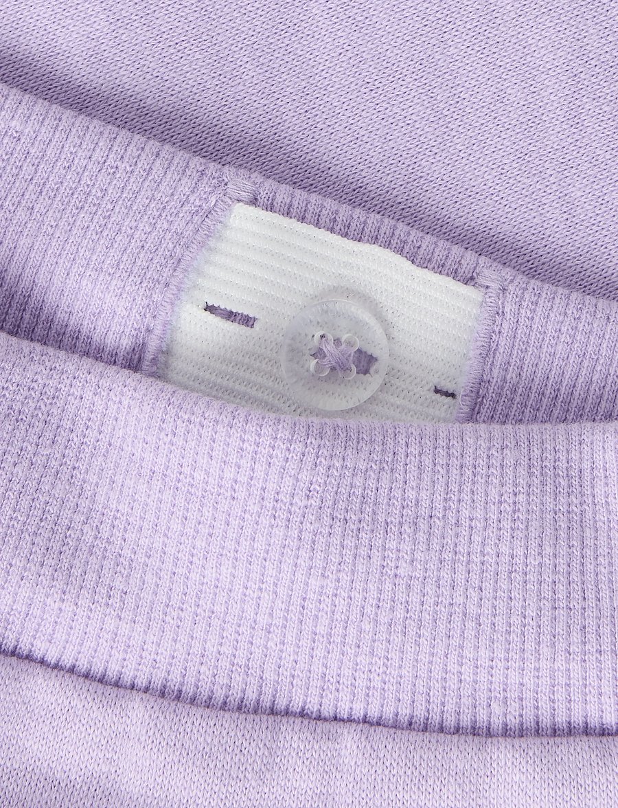 name it - NMFDANIEA NREG SWE PANT BRU - dressipüksid - lavendula - 5