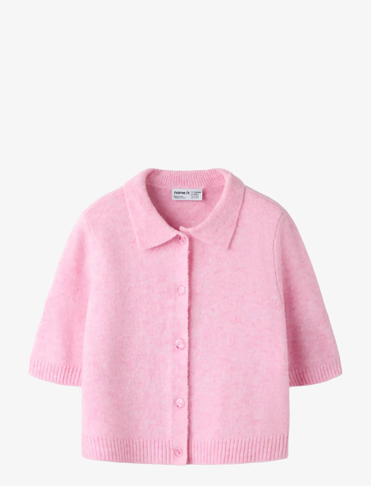 name it - NKFDISSEA SS KNIT CARD - cardigans - pirouette - 0