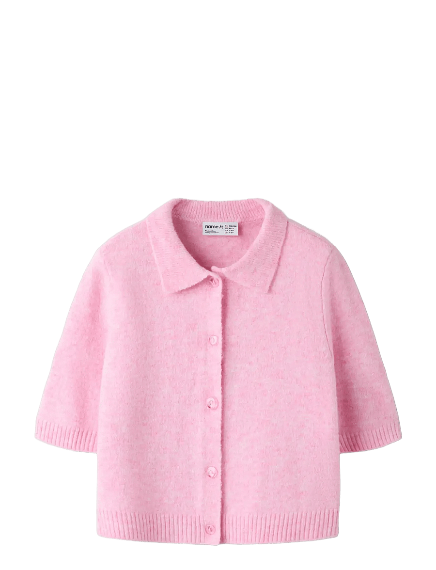 name it - NKFDISSEA SS KNIT CARD - cardigans - pirouette - 2