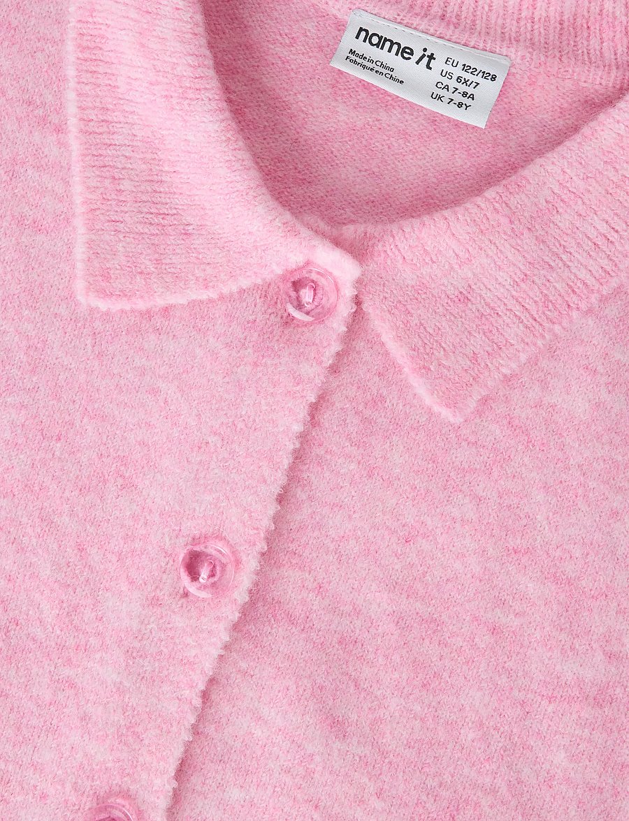 name it - NKFDISSEA SS KNIT CARD - cardigans - pirouette - 4