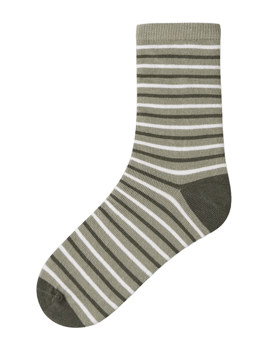 name it - NKMOSON 3P SOCK - strømper - cloud dancer - 2