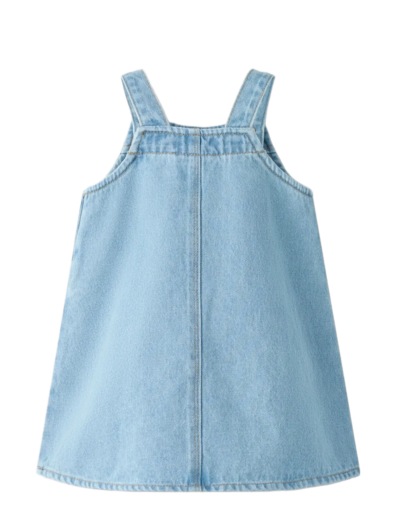 name it - NBFSILLA DNM BIB SKIRT 4999-ZA - Ærmeløse babykjoler - medium blue denim - 2