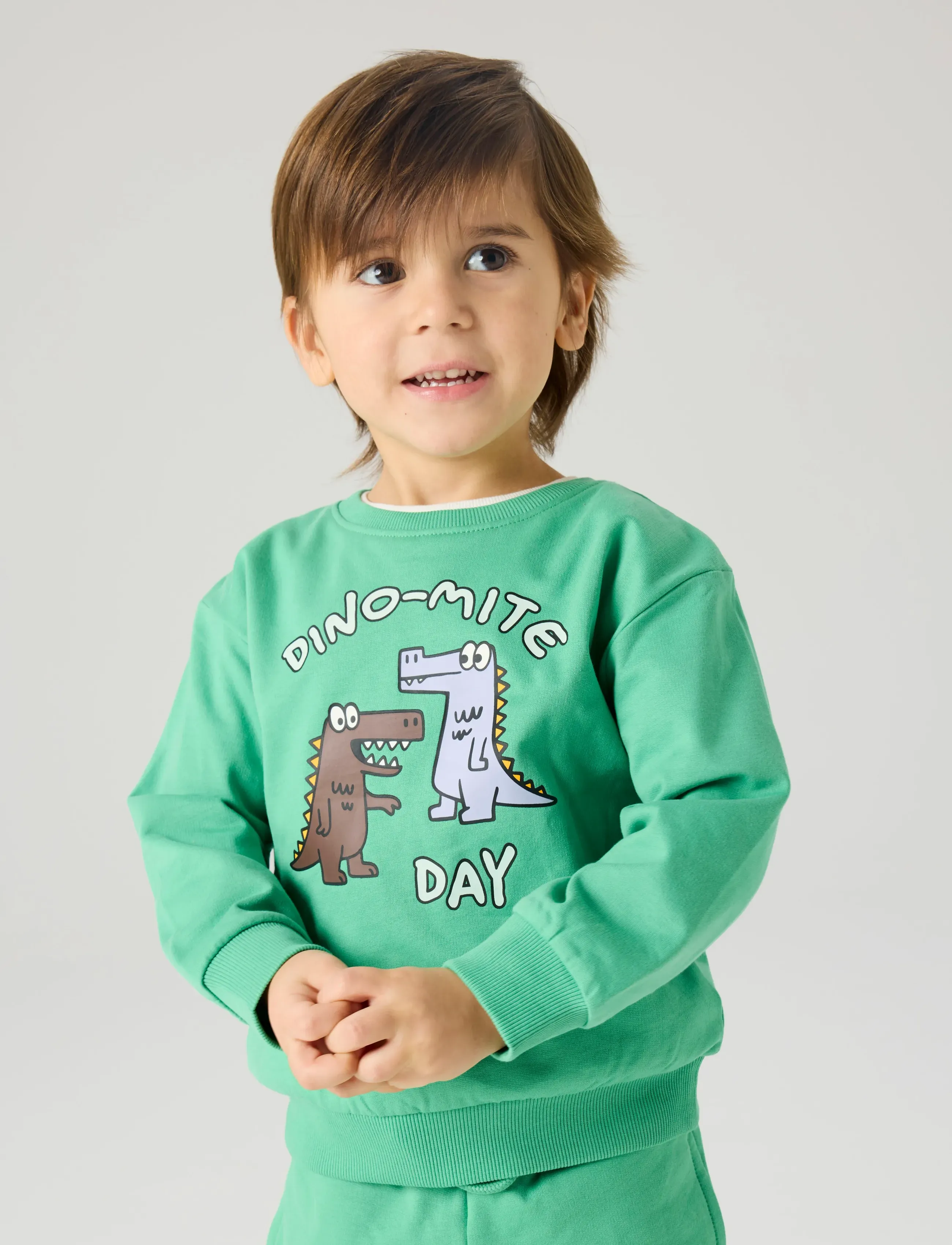 name it - NMMDAKKIAN LS NREG SWE BRU - sweatshirts - green spruce - 5