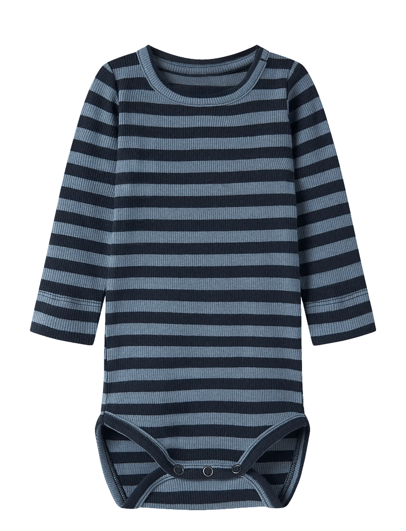 name it - NBNBANIO LS BODY NOOS - langærmede heldragter - dark sapphire - 0