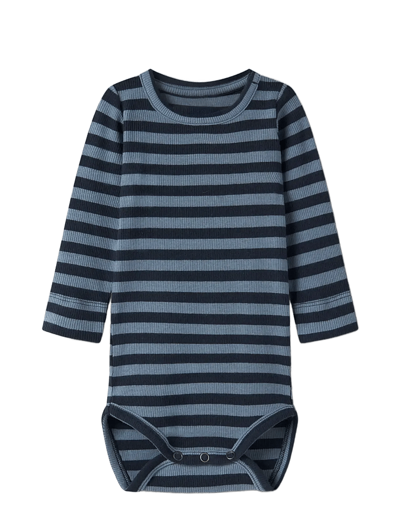 name it - NBNBANIO LS BODY NOOS - langærmede heldragter - dark sapphire - 2