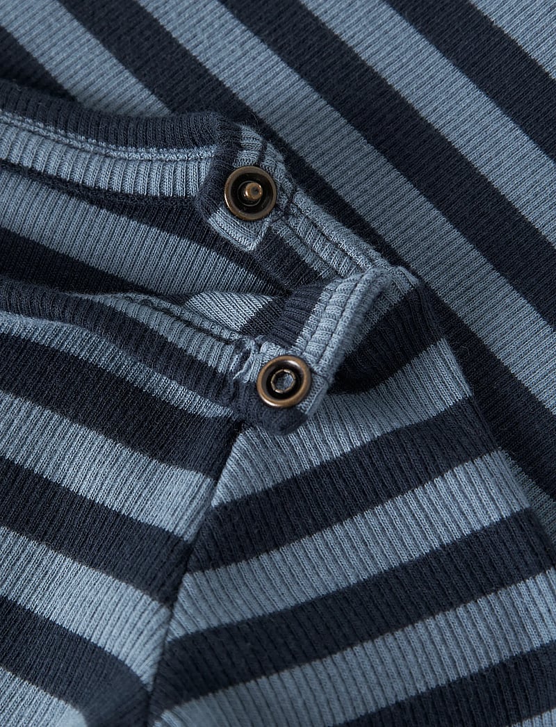name it - NBNBANIO LS BODY NOOS - langærmede heldragter - dark sapphire - 4