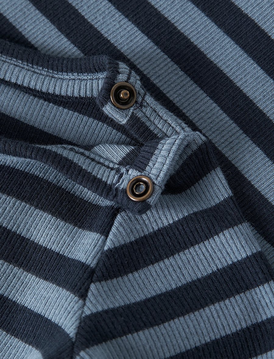 name it - NBNBANIO LS BODY NOOS - langärmelig - dark sapphire - 4
