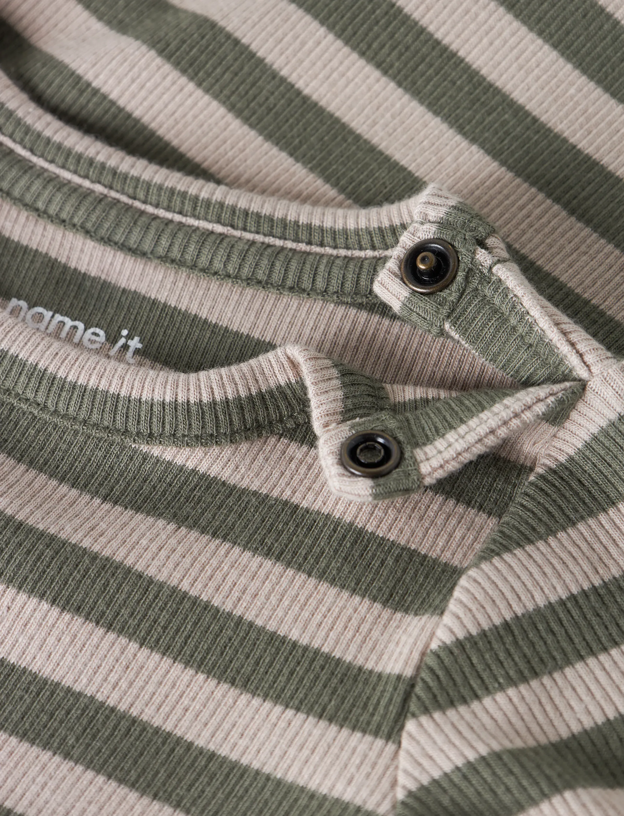 name it - NBNBANIO LS BODY NOOS - ilgomis rankovėmis - dusty olive - 3