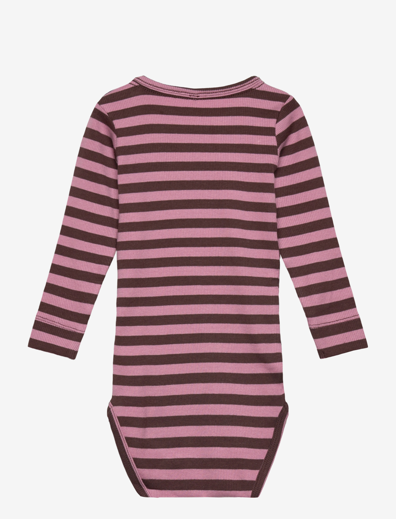 name it - NBNBANIO LS BODY NOOS - langærmede heldragter - french roast - 1