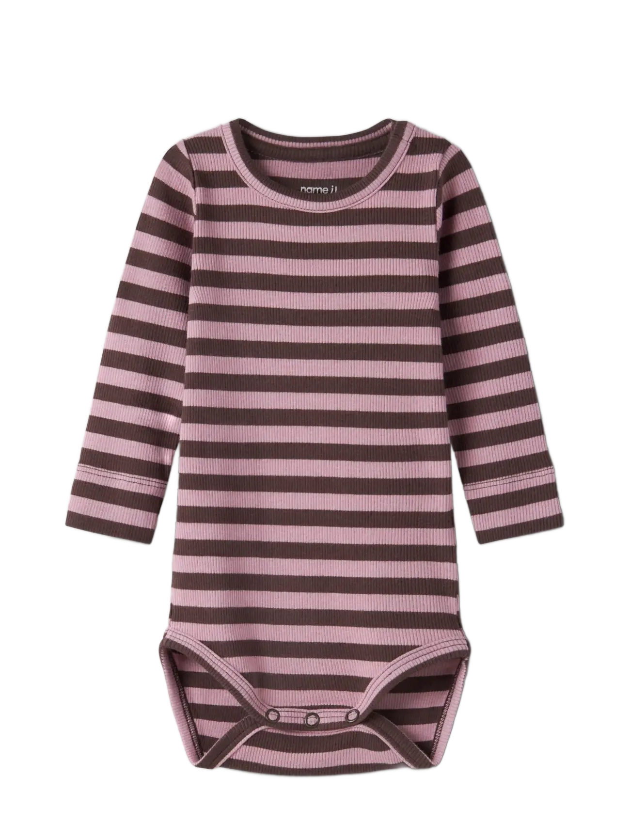 name it - NBNBANIO LS BODY NOOS - met lange mouwen - french roast - 2