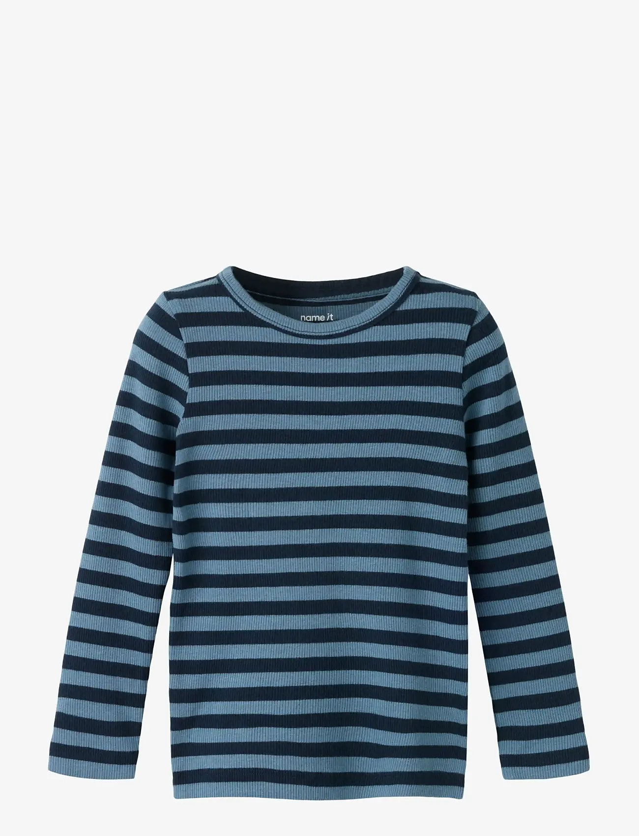 name it - NMNBANIO LS XSL TOP NOOS - langærmede t-shirts - dark sapphire - 0