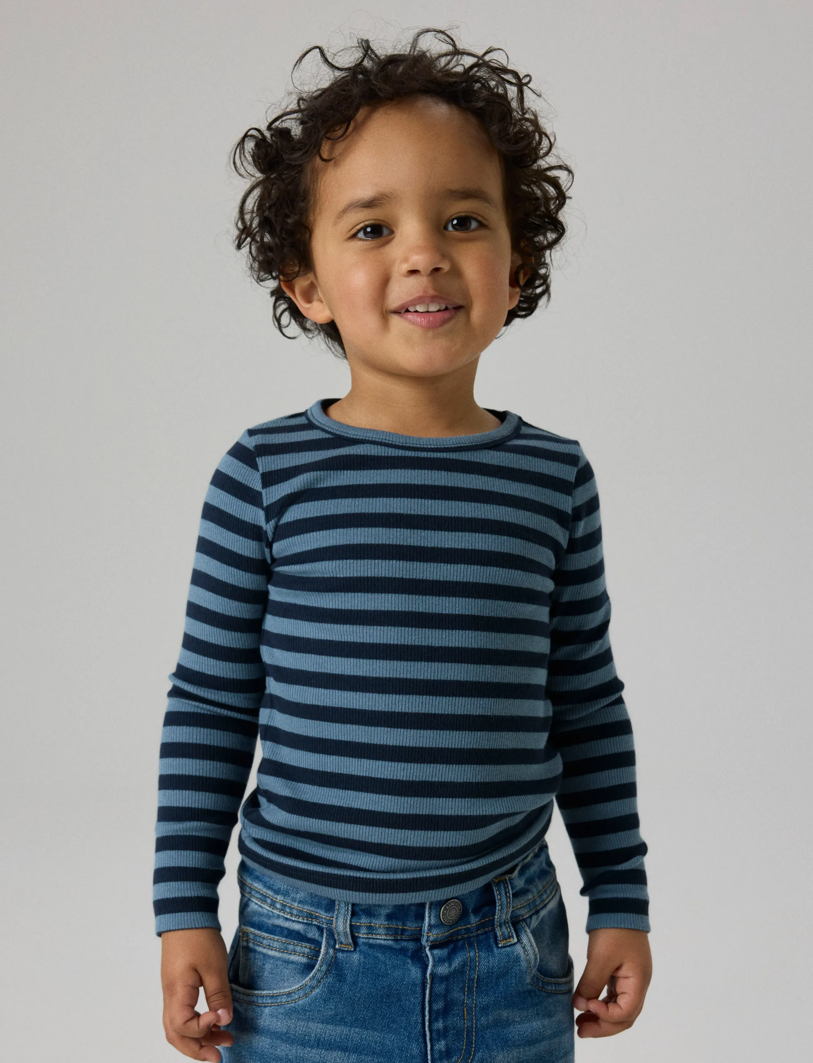 name it - NMNBANIO LS XSL TOP NOOS - pikkade varrukatega t-särgid - dark sapphire - 2