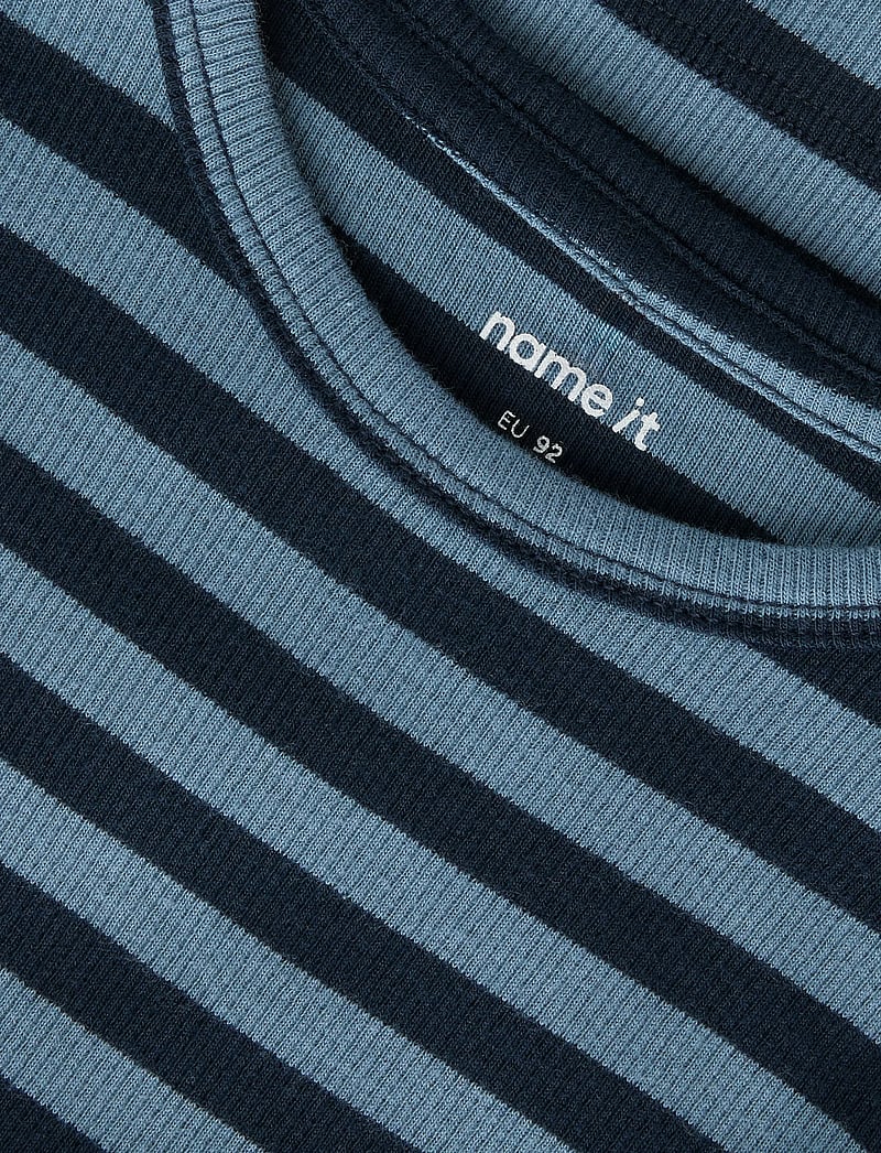 name it - NMNBANIO LS XSL TOP NOOS - langærmede t-shirts - dark sapphire - 3