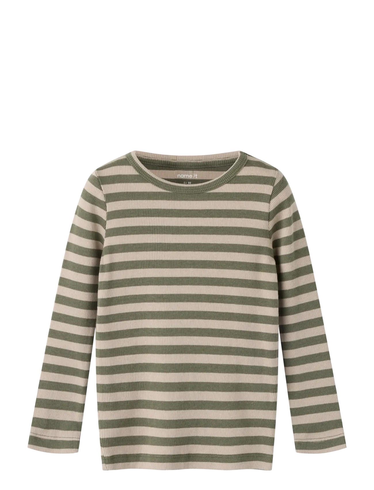 name it NMNBANIO LS XSL TOP NOOS - Lange mouwen - DUSTY OLIVE / multi
