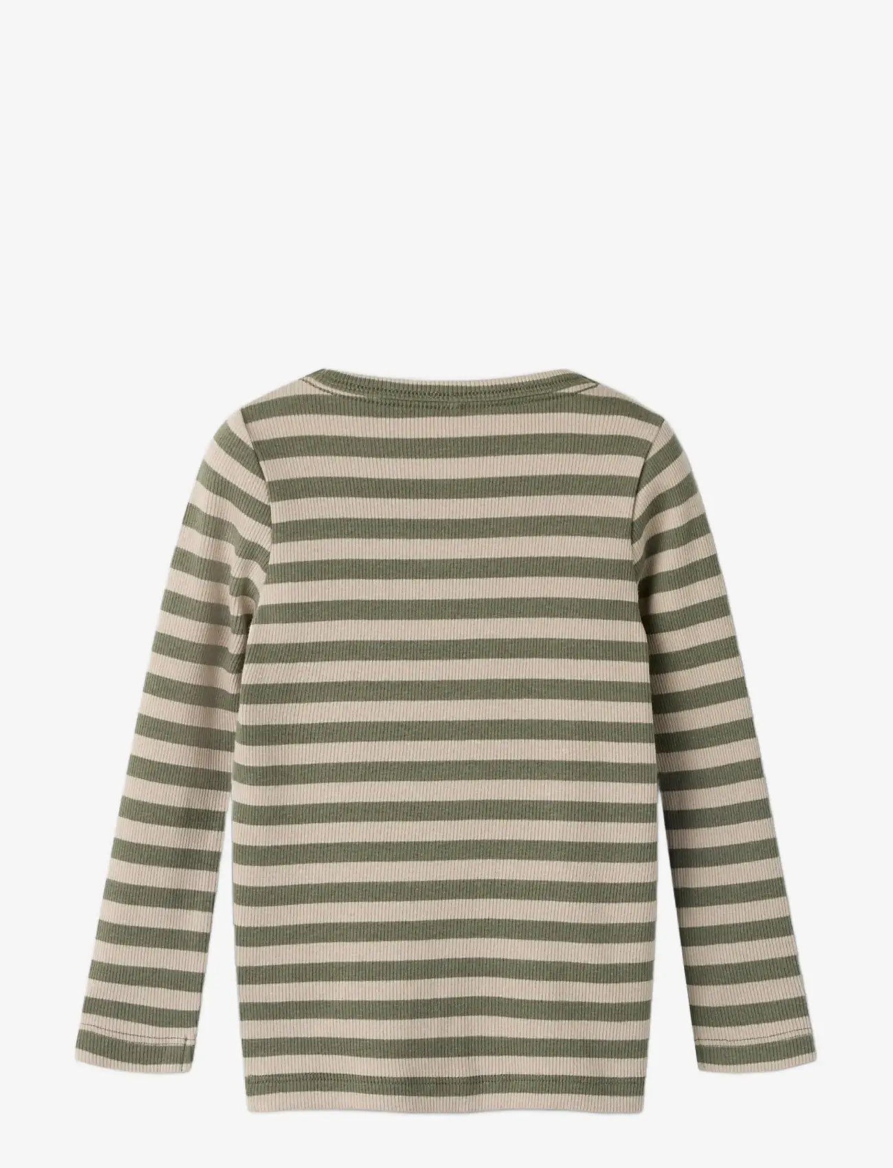 name it - NMNBANIO LS XSL TOP NOOS - langærmede t-shirts - dusty olive - 1