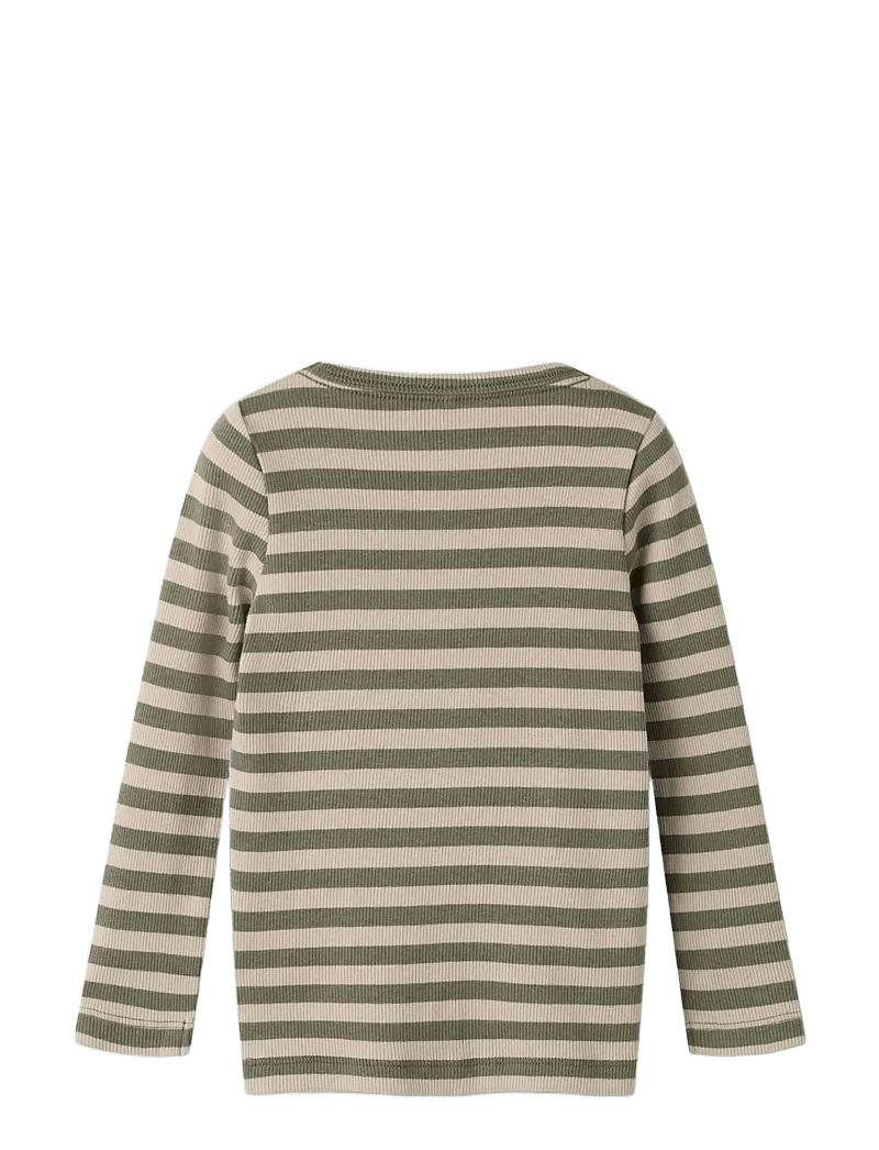 name it - NMNBANIO LS XSL TOP NOOS - langærmede t-shirts - dusty olive - 1