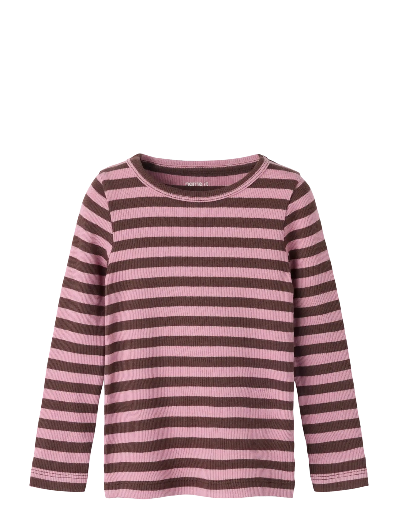 name it NMNBANIO LS XSL TOP NOOS - Lange mouwen - FRENCH ROAST / multi