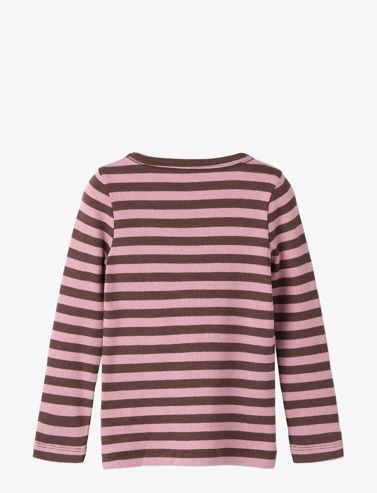 name it - NMNBANIO LS XSL TOP NOOS - langærmede t-shirts - french roast - 1