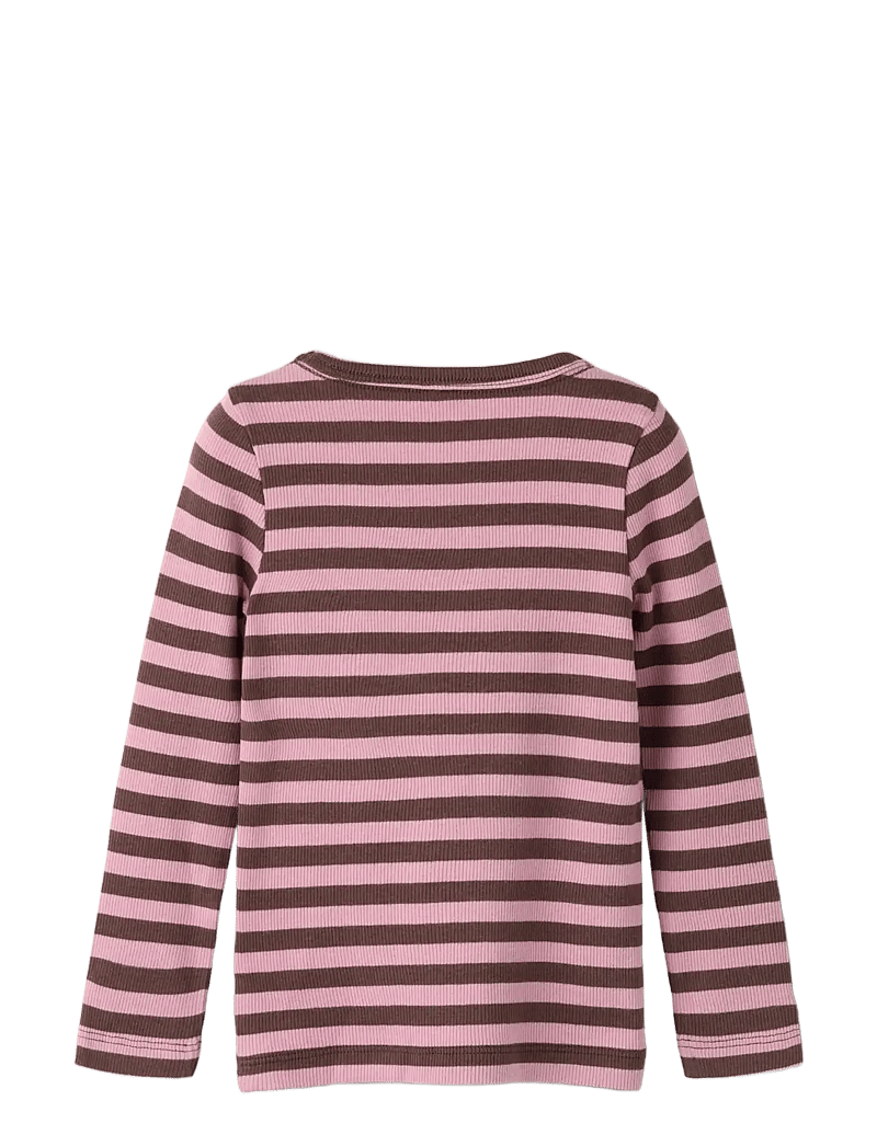 name it - NMNBANIO LS XSL TOP NOOS - langærmede t-shirts - french roast - 1