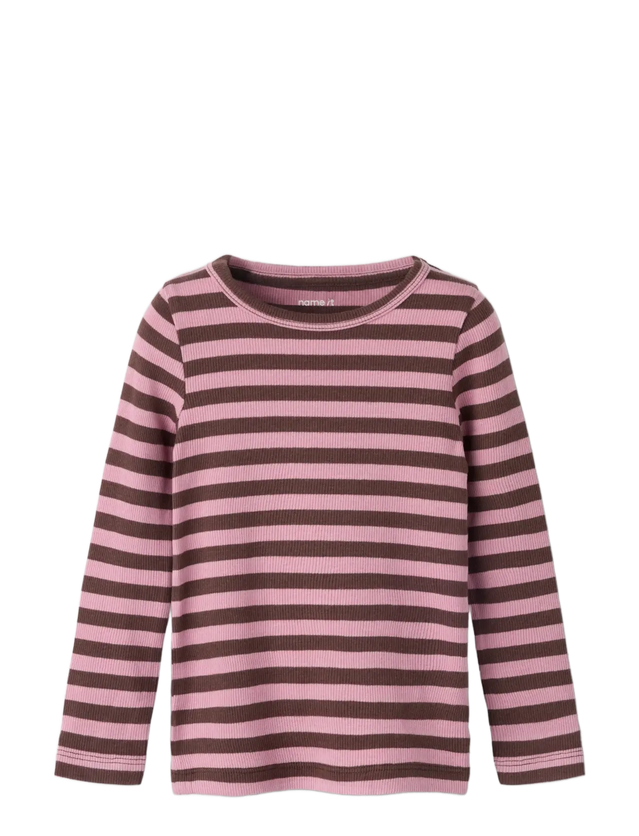 name it - NMNBANIO LS XSL TOP NOOS - long-sleeved t-shirts - french roast - 2