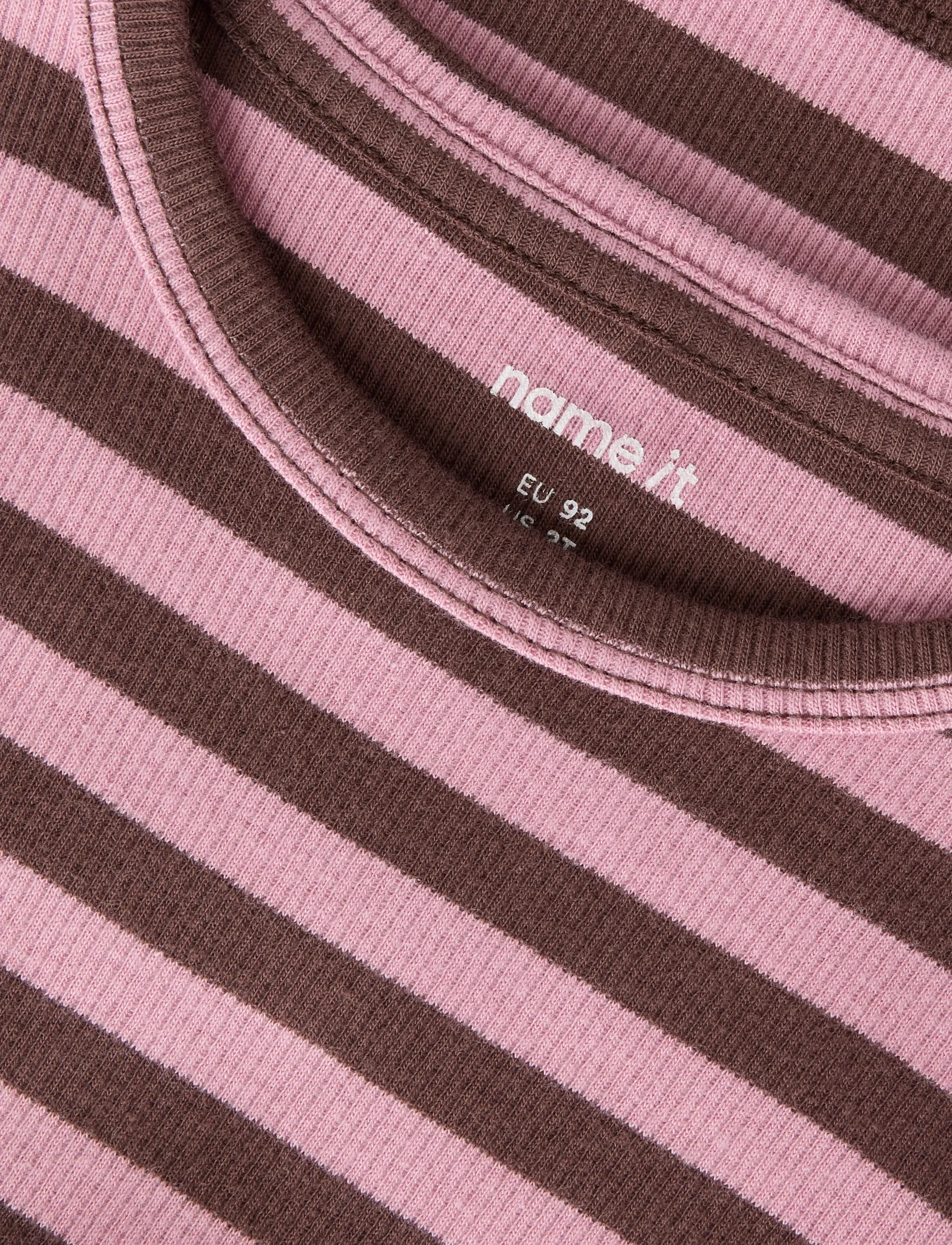 name it - NMNBANIO LS XSL TOP NOOS - long-sleeved t-shirts - french roast - 4