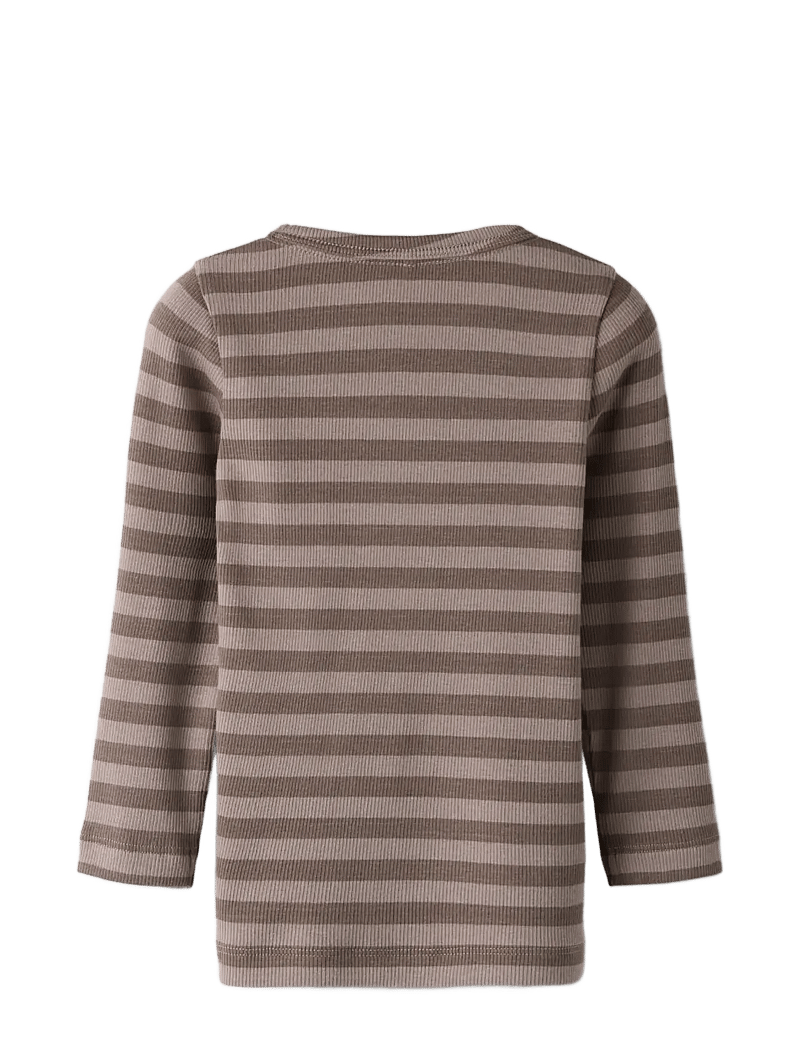 name it - NMNBANIO LS XSL TOP NOOS - langærmede t-shirts - morel - 1