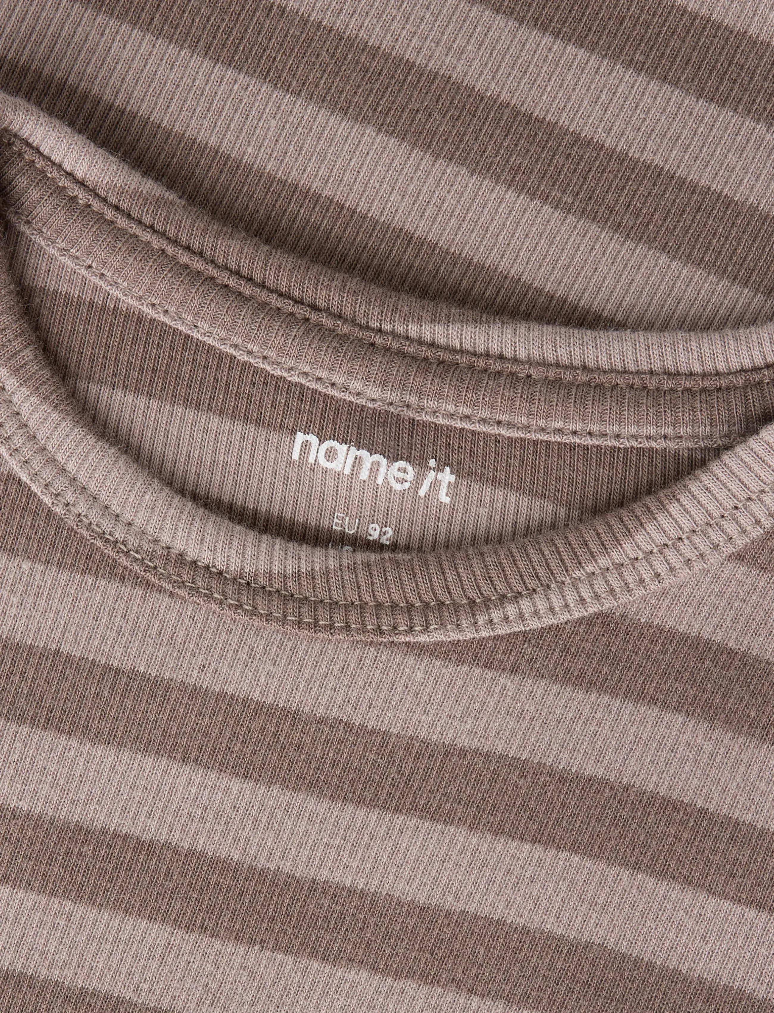 name it - NMNBANIO LS XSL TOP NOOS - långärmade t-shirts - morel - 3