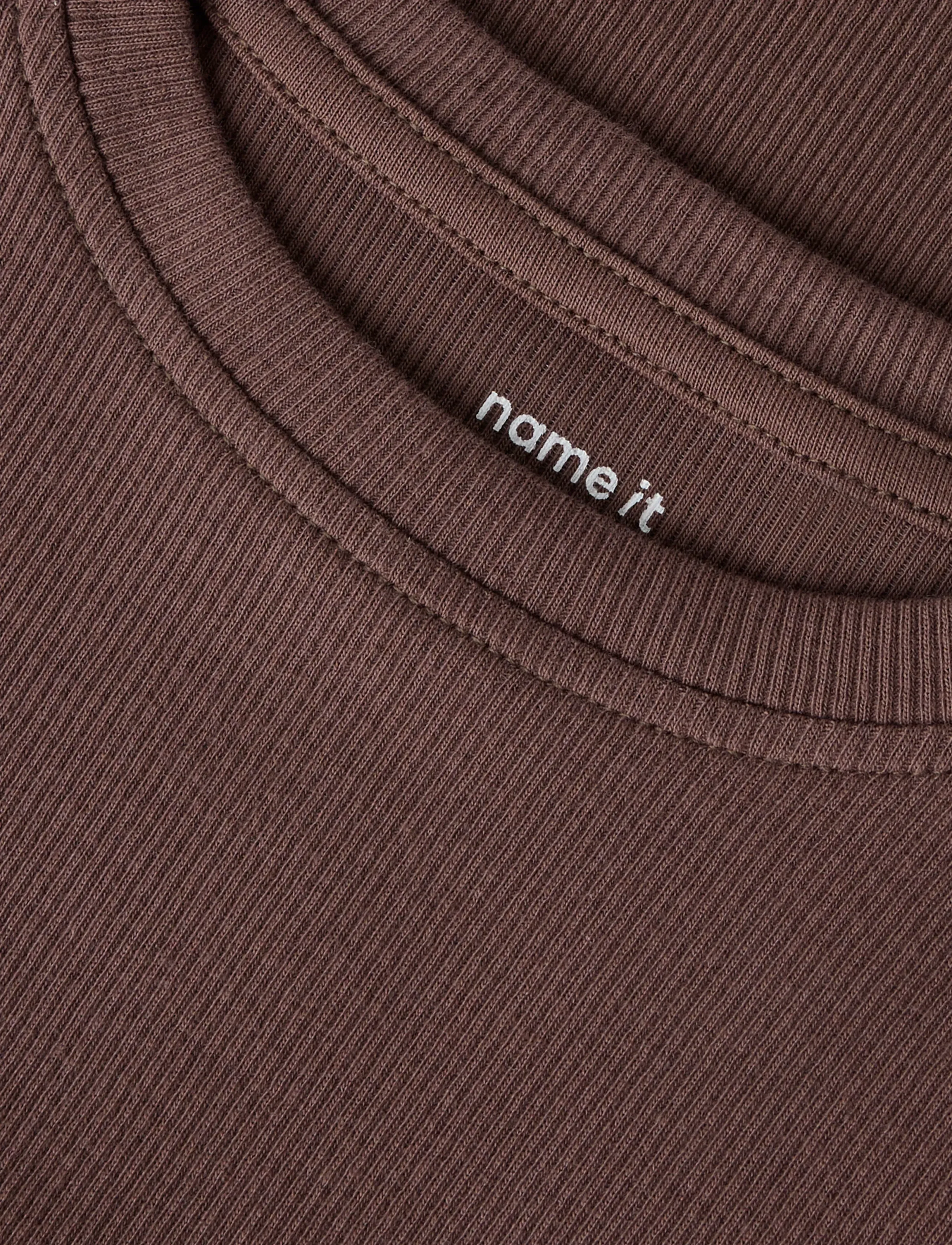 name it - NMFDILIA LS SLIM TOP - langærmede t-shirts - shopping bag - 3