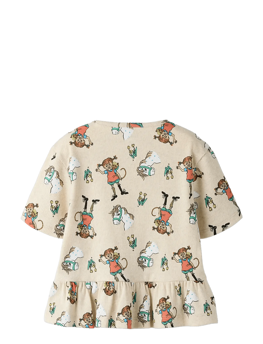 name it - NMFMARA PIPPI SS NREG TOP SKY - peyote melange - 1