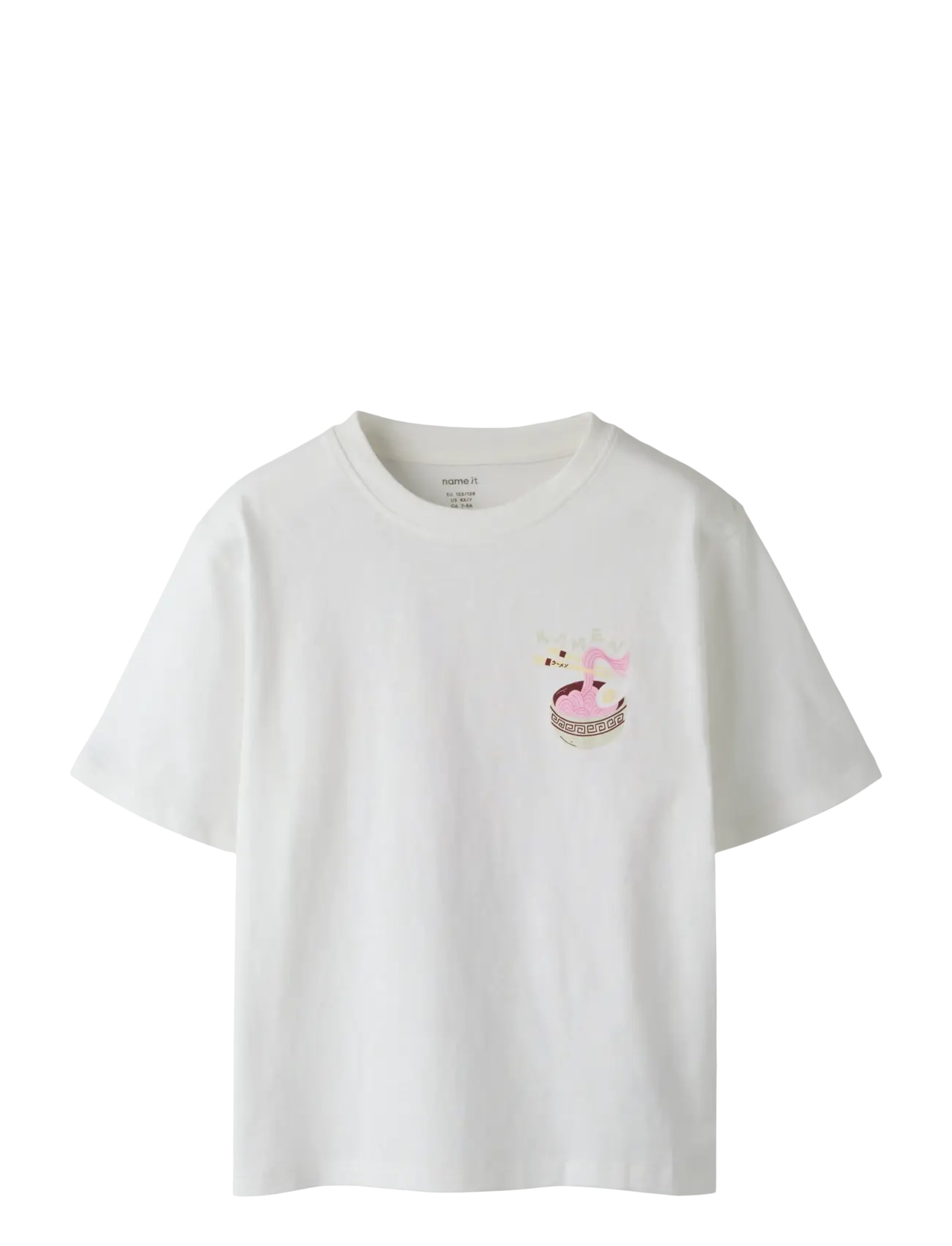 name it NKFDIRA SS NREG TOP - Kids 98-134 - CLOUD DANCER / white