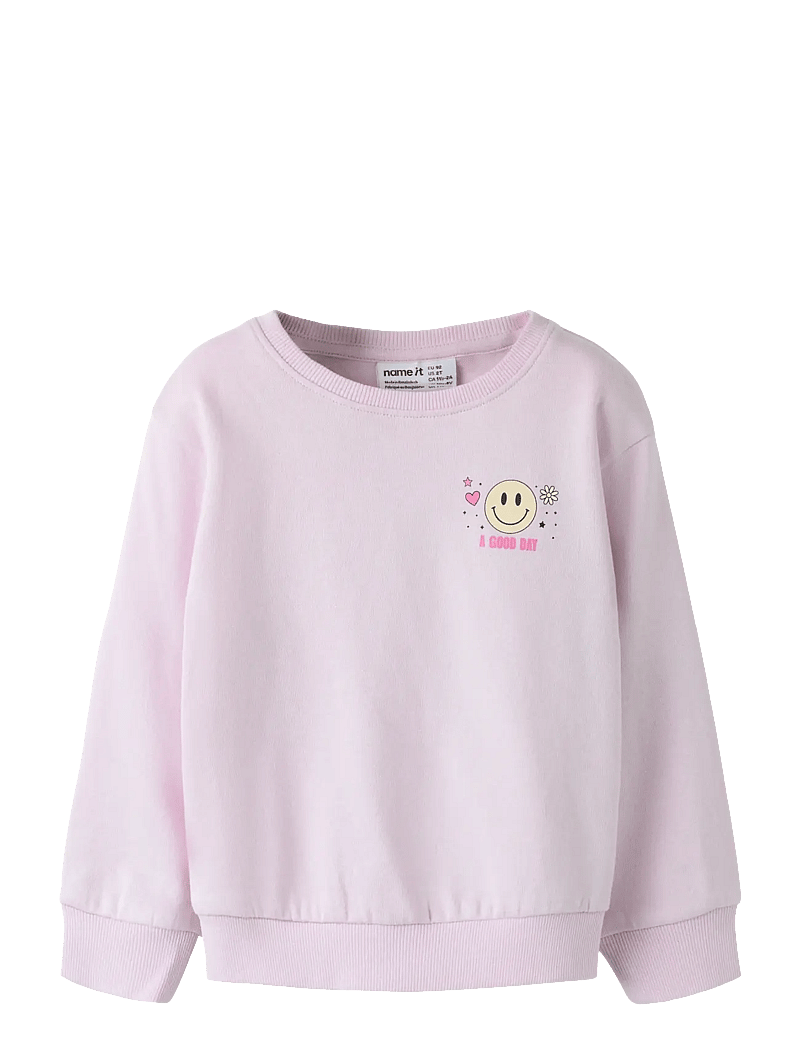 name it - NMFDIANA LS NREG SWE BRU - sweatshirts - lavender fog - 0
