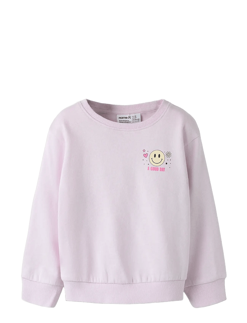 name it - NMFDIANA LS NREG SWE BRU - sweatshirts - lavender fog - 2