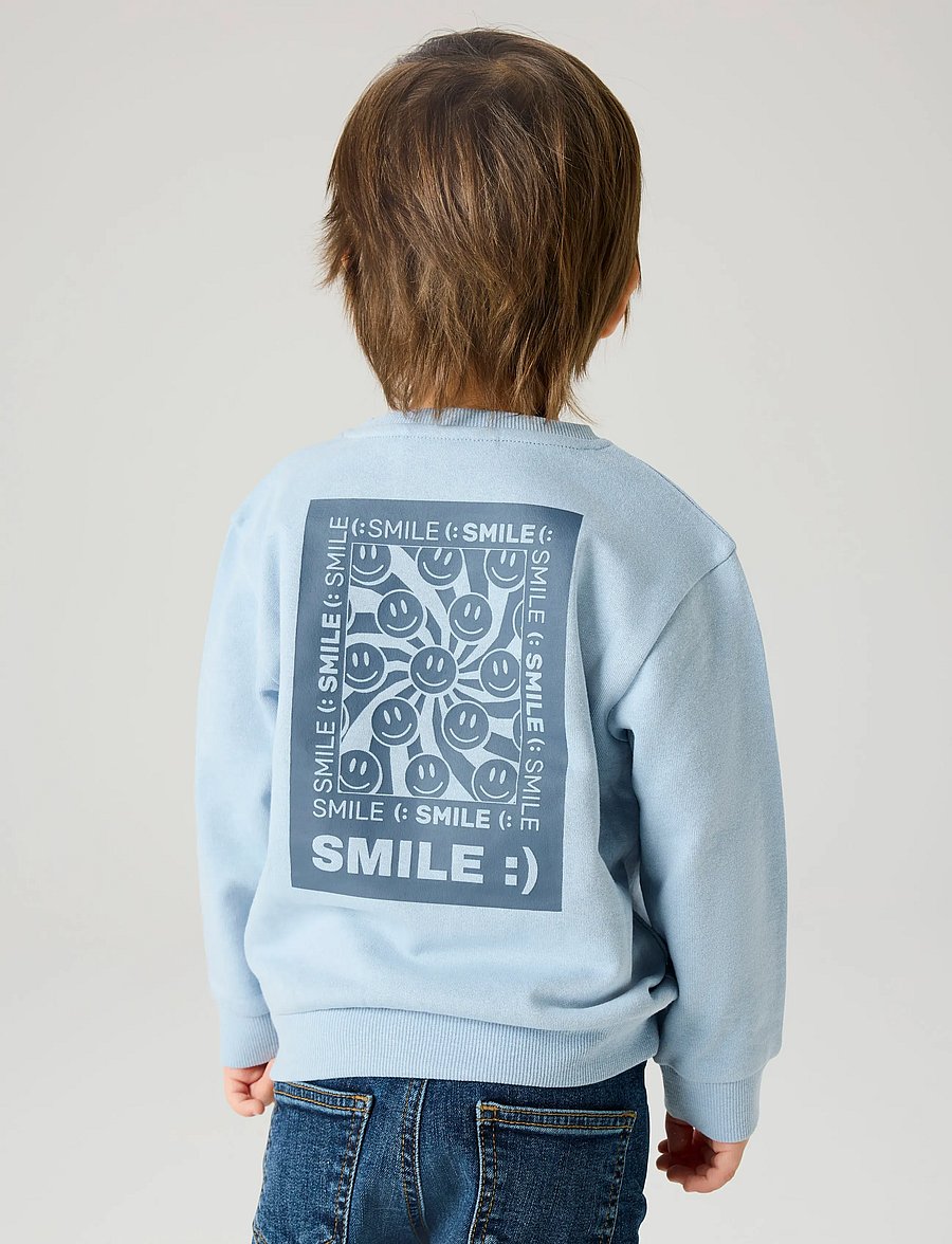 name it - NMMDILASSO LS NREG SWE BRU - dressipluusid - blue fog - 0
