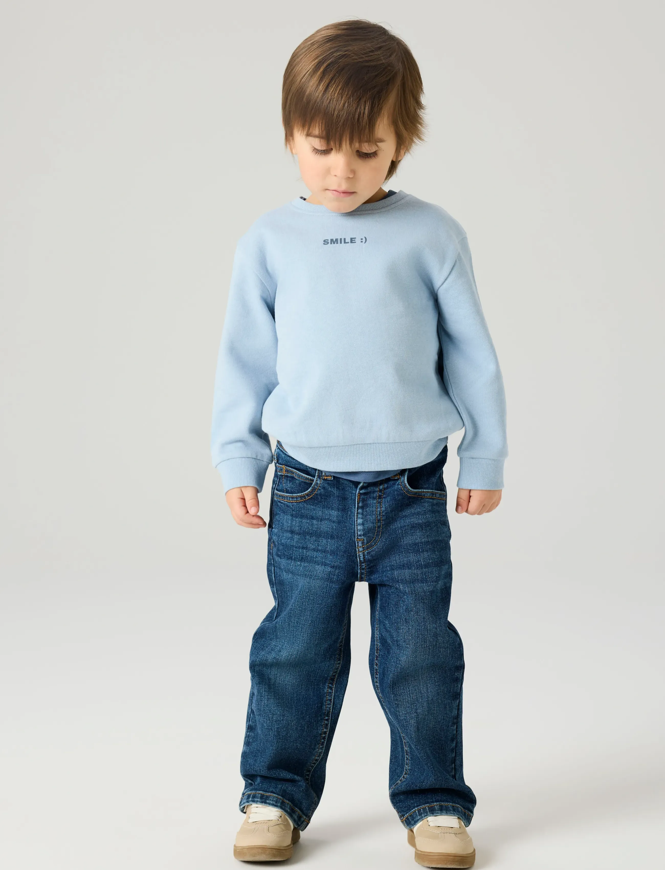 name it - NMMDILASSO LS NREG SWE BRU - dressipluusid - blue fog - 4