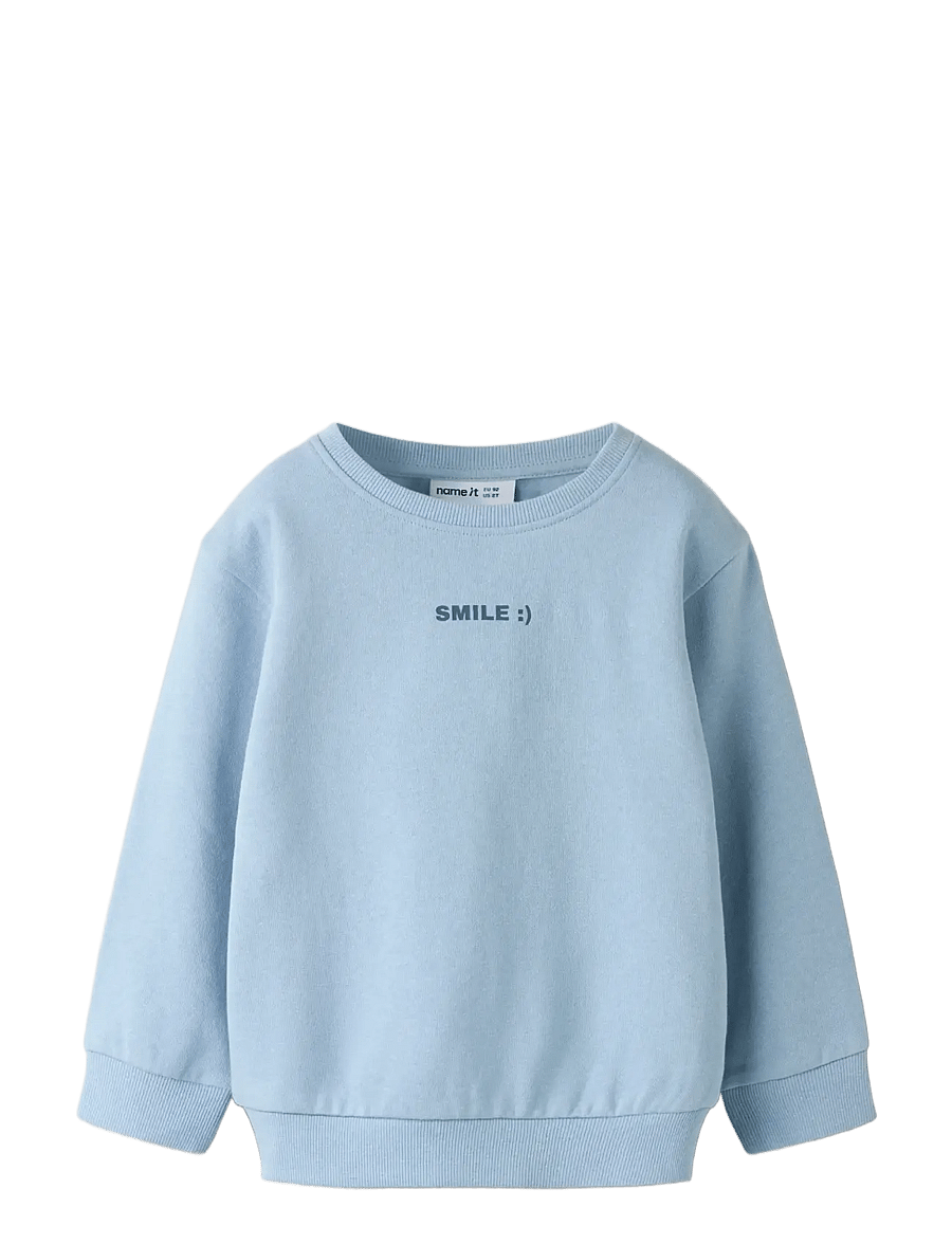 name it - NMMDILASSO LS NREG SWE BRU - dressipluusid - blue fog - 3