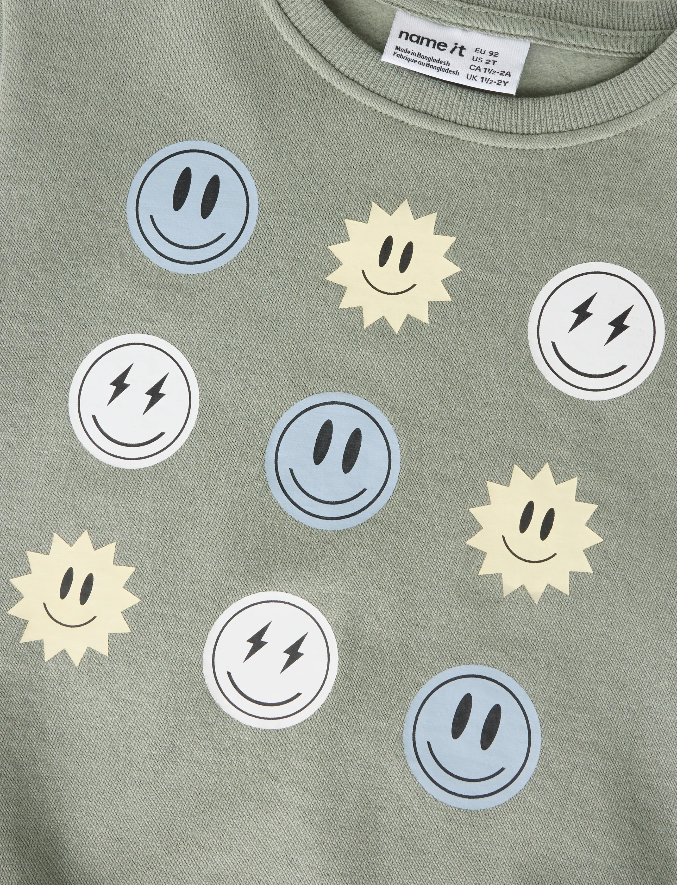 name it - NMMDILASSO LS NREG SWE BRU - sweatshirts - shadow - 3