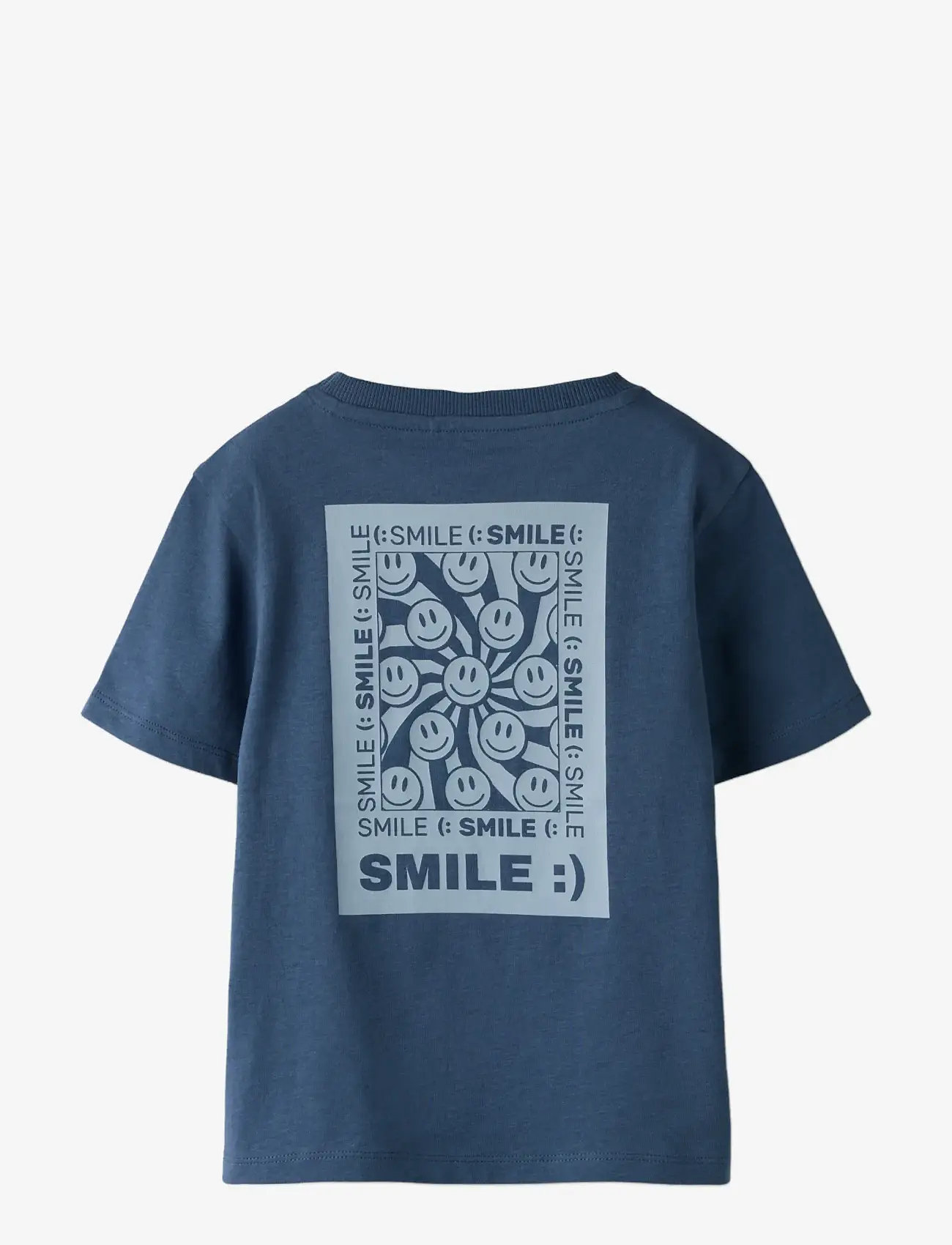 name it - NMMDILASSO SS NREG TOP - kortærmede t-shirts - vintage indigo - 2
