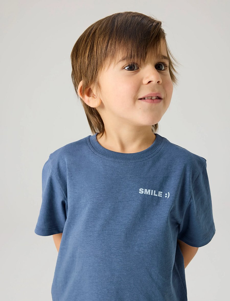 name it - NMMDILASSO SS NREG TOP - t-krekli ar īsām piedurknēm - vintage indigo - 4