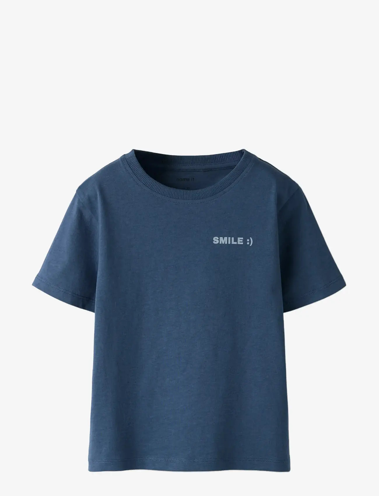 name it - NMMDILASSO SS NREG TOP - kortærmede t-shirts - vintage indigo - 3