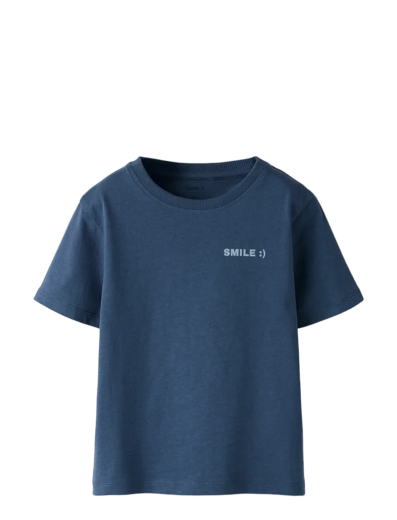 name it - NMMDILASSO SS NREG TOP - kortærmede t-shirts - vintage indigo - 3