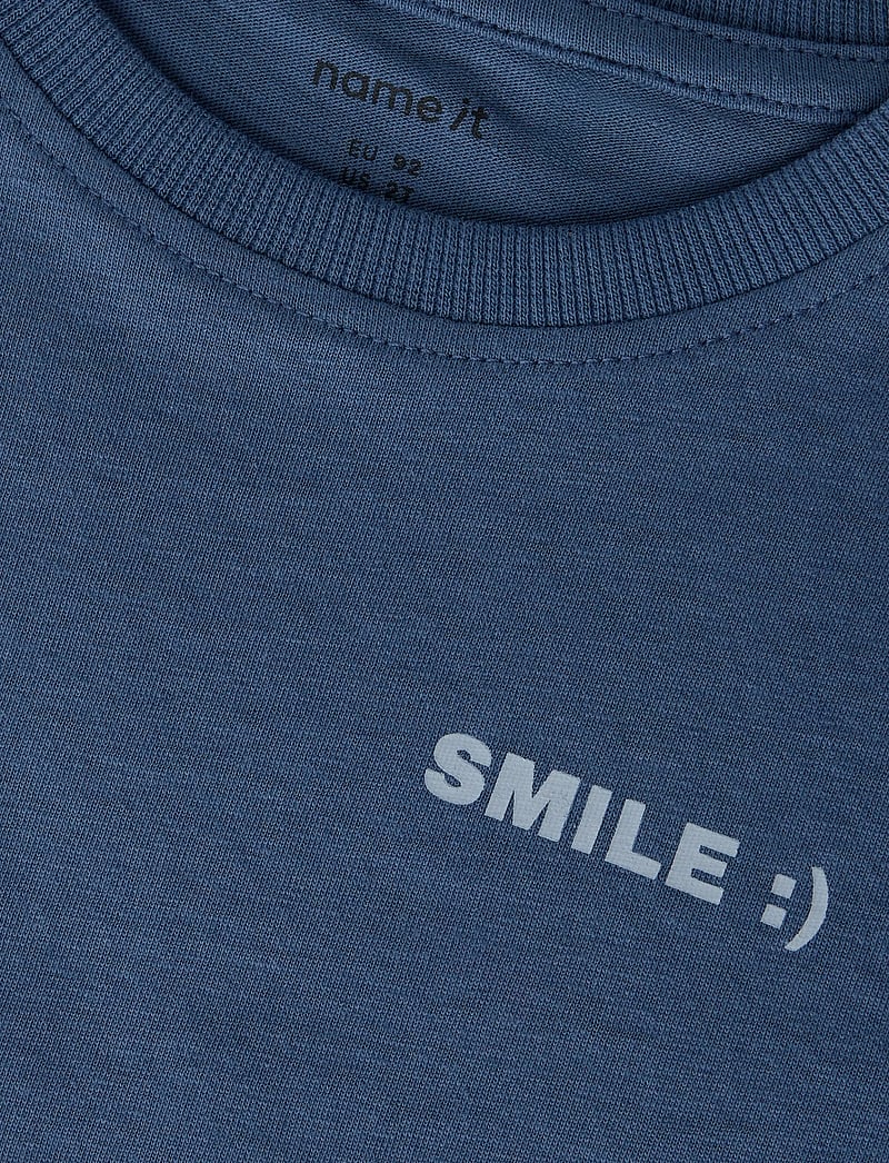 name it - NMMDILASSO SS NREG TOP - kortærmede t-shirts - vintage indigo - 5