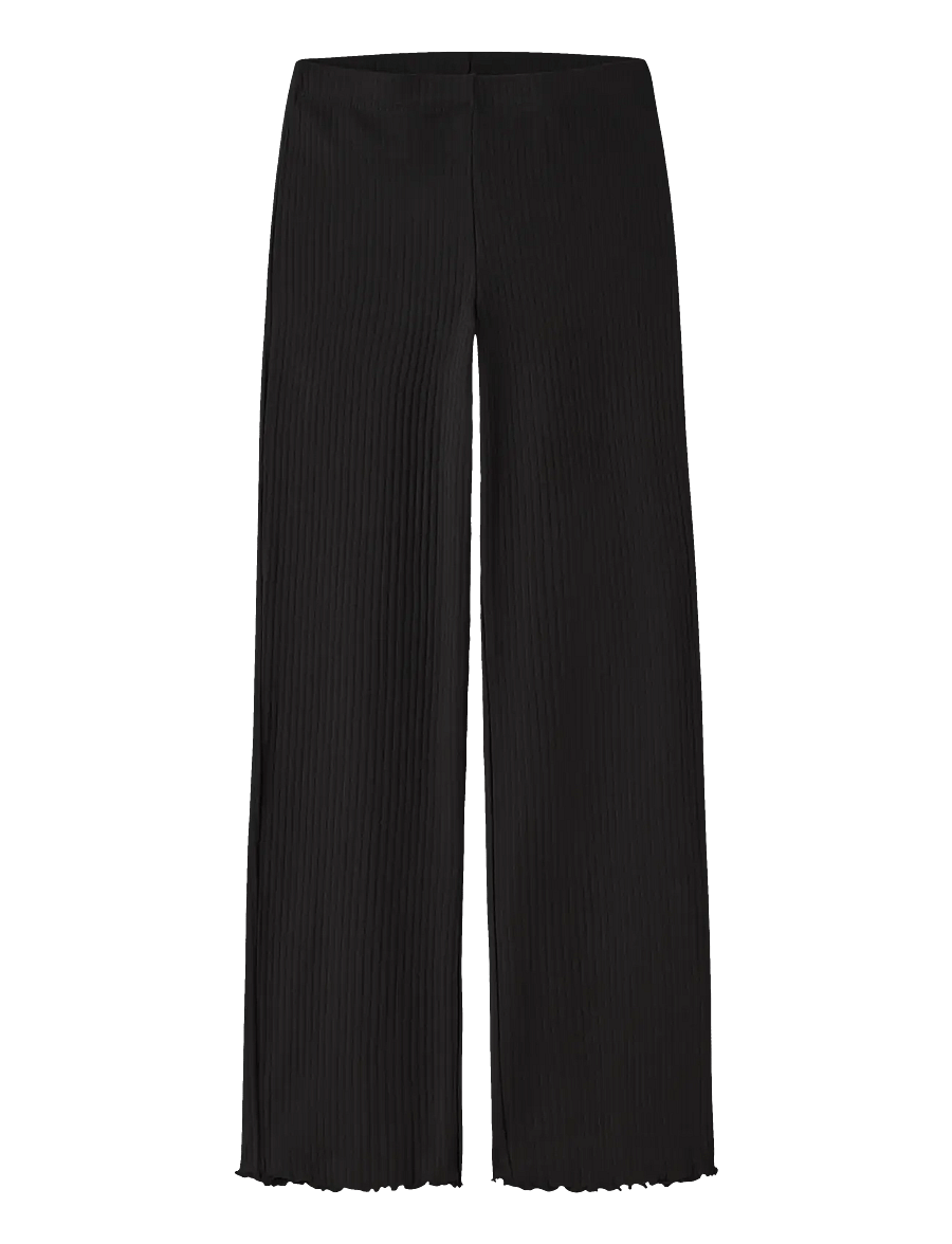 name it - NKFVEMMA SOLID PANT - osta vanuse järgi - black - 0