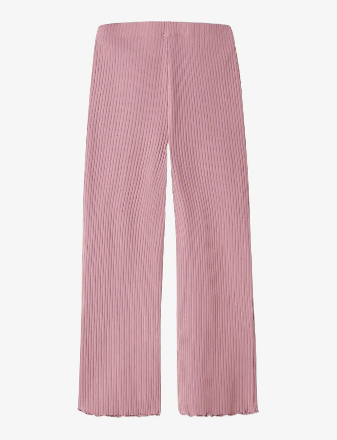 name it - NKFVEMMA SOLID PANT - trousers - lilas - 1